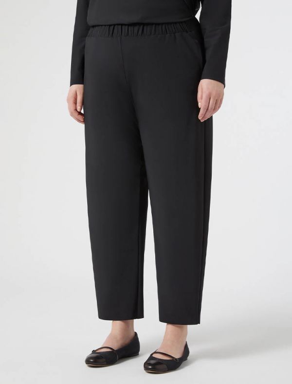 Pantalone curvy Persona - nero