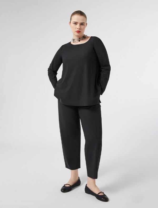 Pantalone curvy Persona - nero
