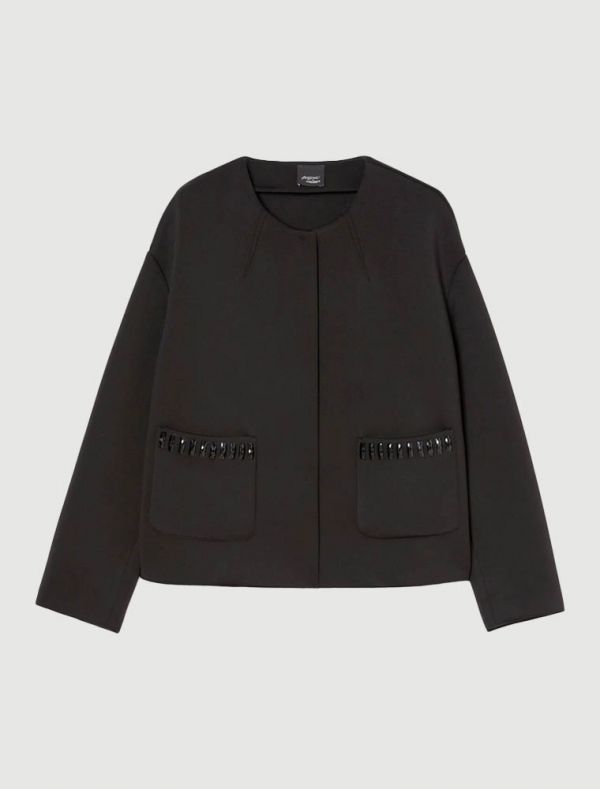Giacca curvy Persona - nero