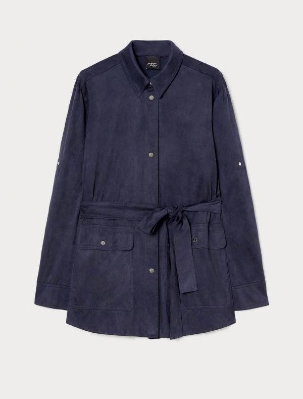 Giacca curvy Persona - blu