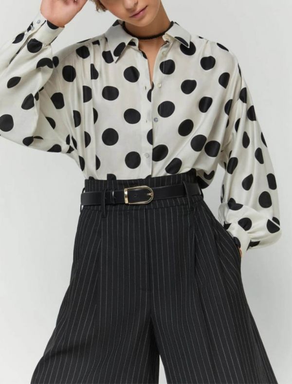 Camicia manica lunga Iblues - avorio