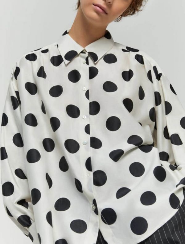 Camicia manica lunga Iblues - avorio