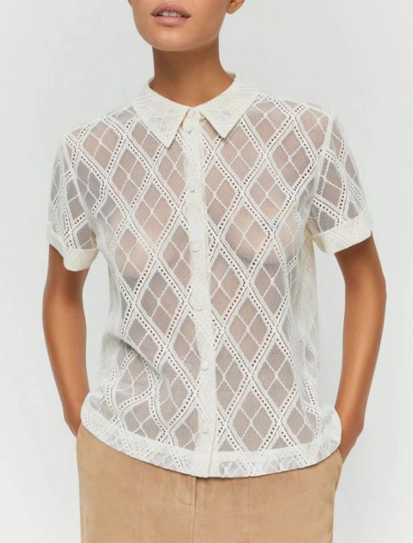 Camicia manica corta Iblues - bianco