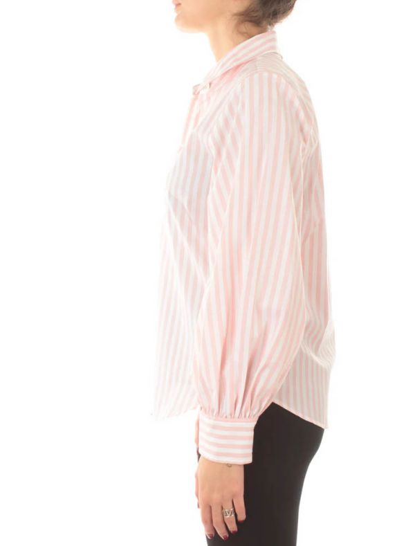 Camicia manica lunga Iblues - rosa bianco