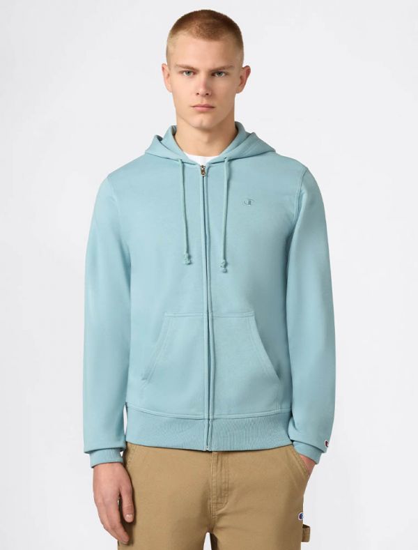 Felpa sportiva aperta Champion - azzurro