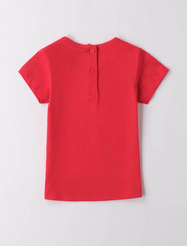 T-shirt manica corta I Do - rosso