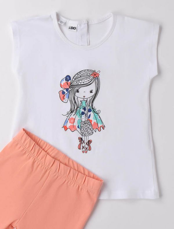 Completo maglia e pantalone corto I Do - pesca