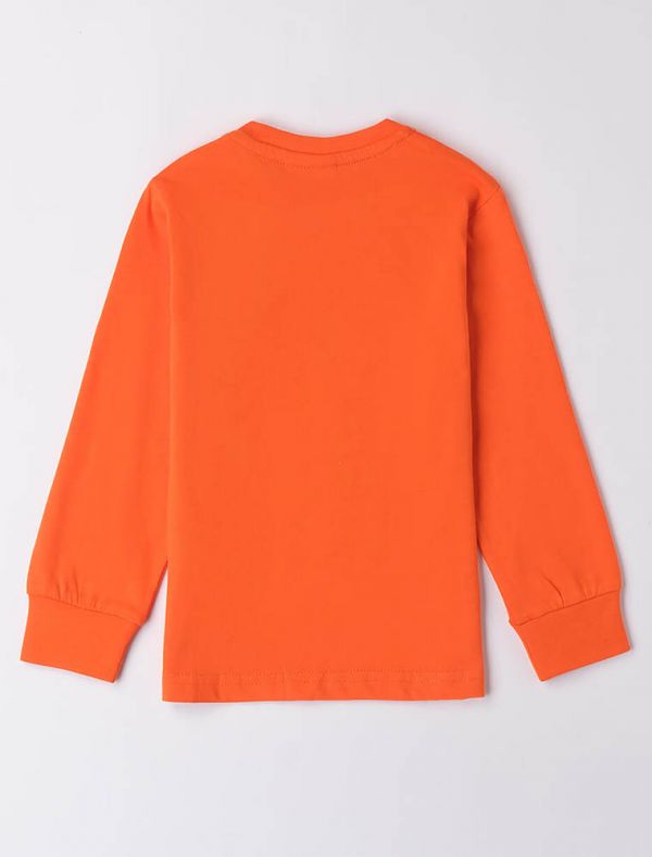 T-shirt manica lunga I Do - arancio