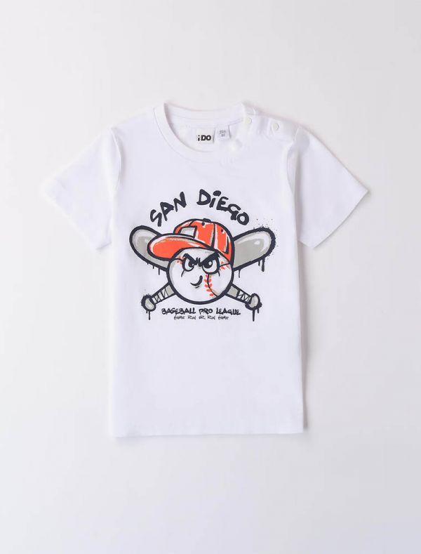 T-shirt manica corta I Do - bianco