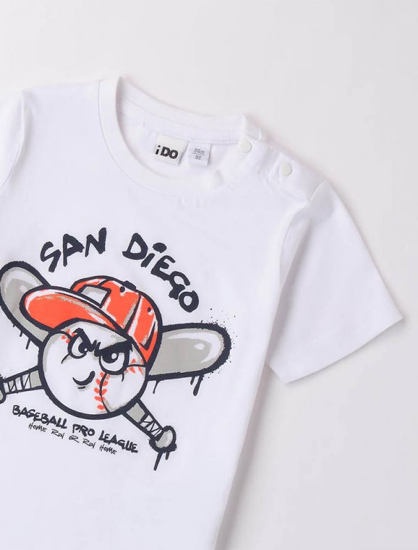 T-shirt manica corta I Do - bianco