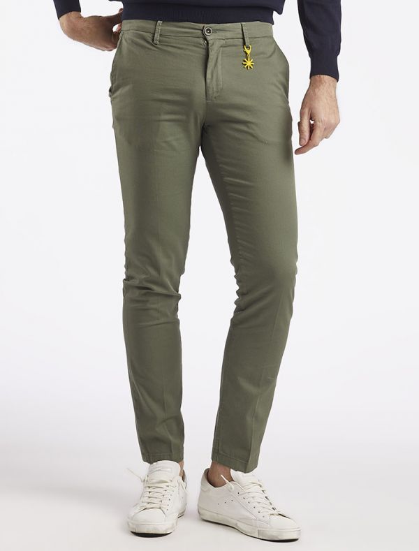 Pantalone casual Manuel Ritz - verde