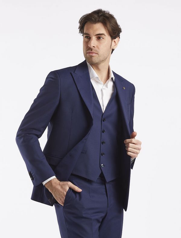 Abito con gilet Manuel Ritz - blu