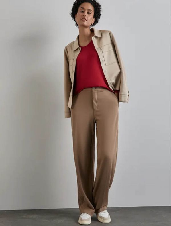 Maglia manica lunga Street One - rosso