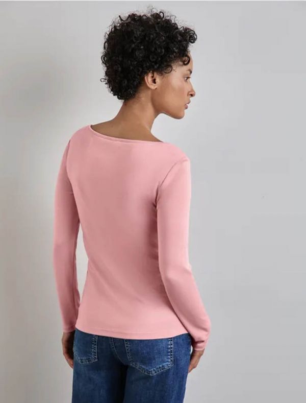 Maglia manica lunga Street One - rosa