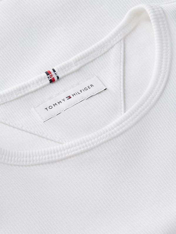 T-shirt manica corta Tommy Hilfiger - white