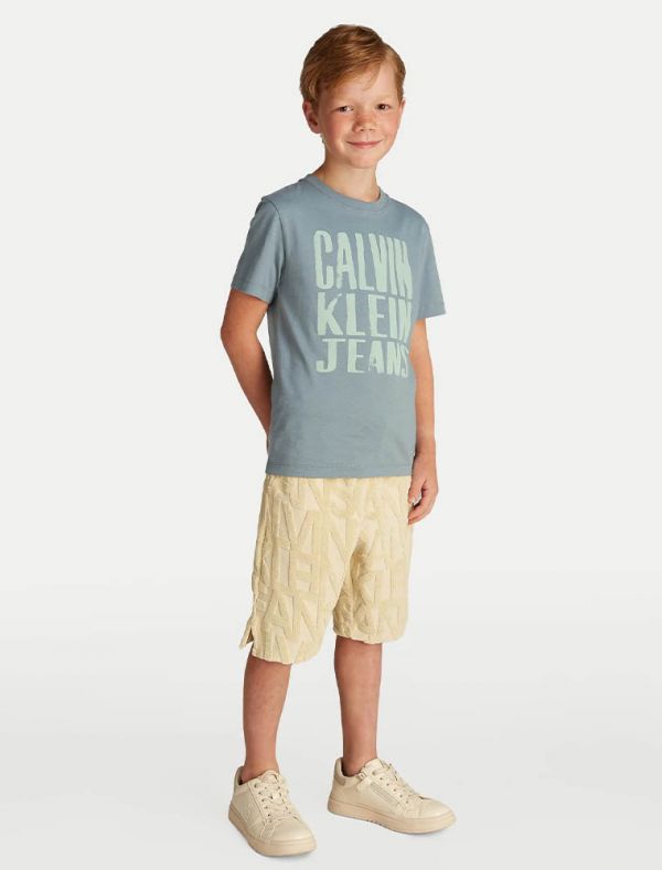 T-shirt manica corta Calvin Klein - green