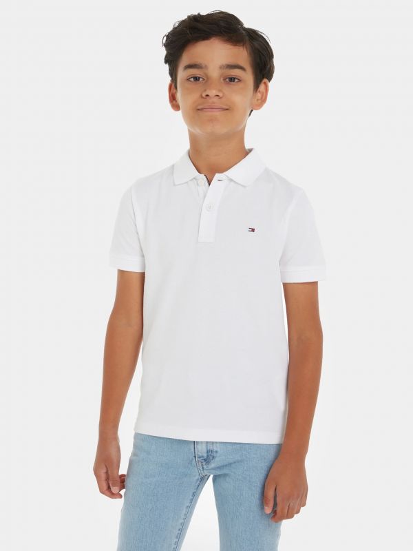 Polo manica corta Tommy Hilfiger - white