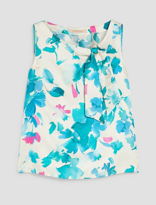 Top Pennypink - blu rosso