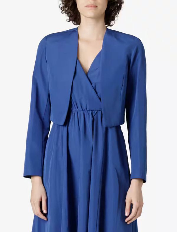 Giacca bolerino Pennypink - bluette