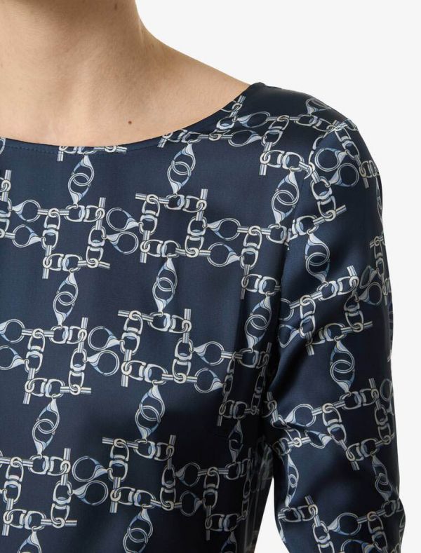 Camicia manica lunga Pennyblack - blu