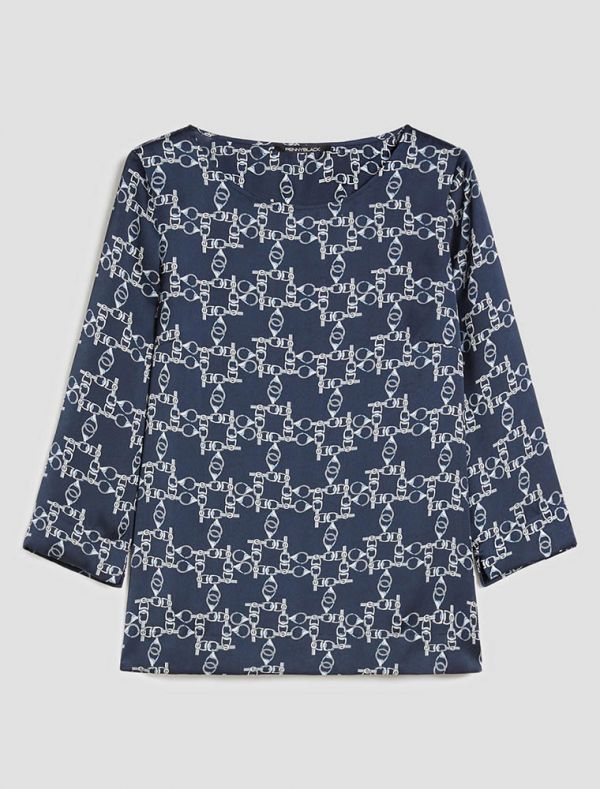 Camicia manica lunga Pennyblack - blu