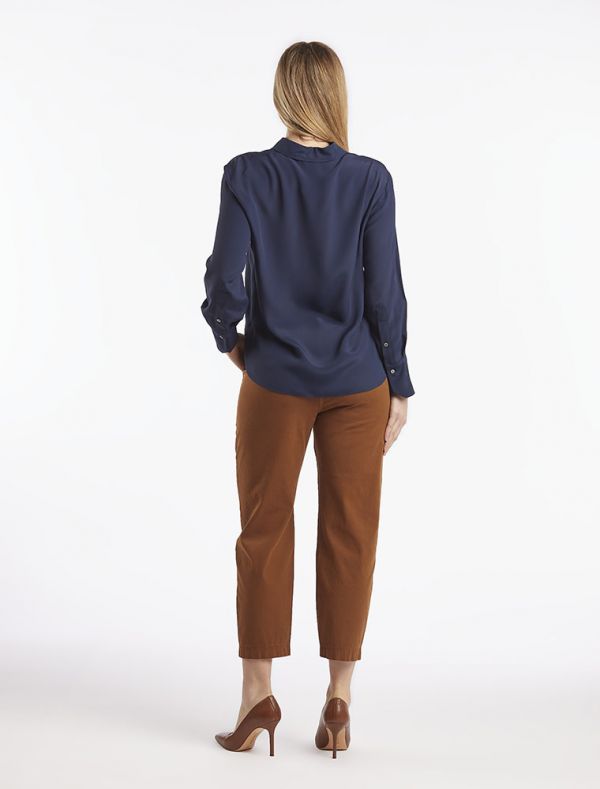 Camicia manica lunga Pennyblack - blu