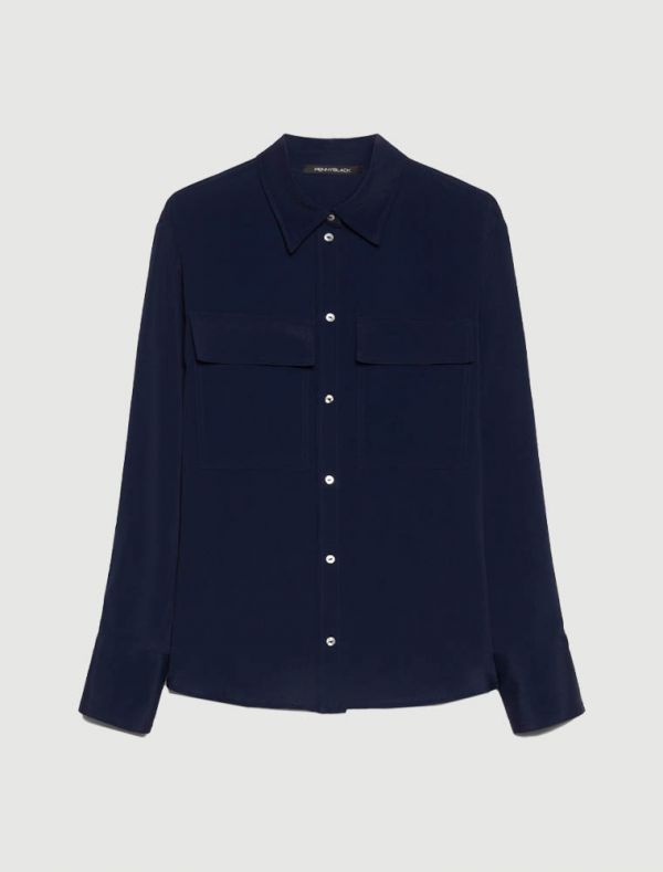 Camicia manica lunga Pennyblack - blu