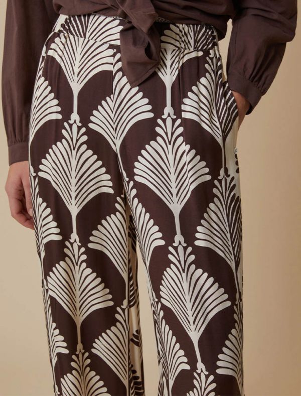 Pantalone Pennyblack - marrone bianco
