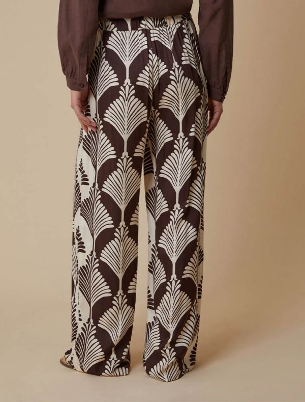 Pantalone Pennyblack - marrone bianco