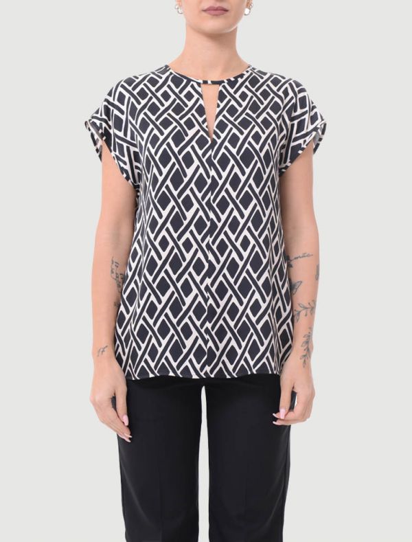 Camicia manica corta Pennyblack - nero