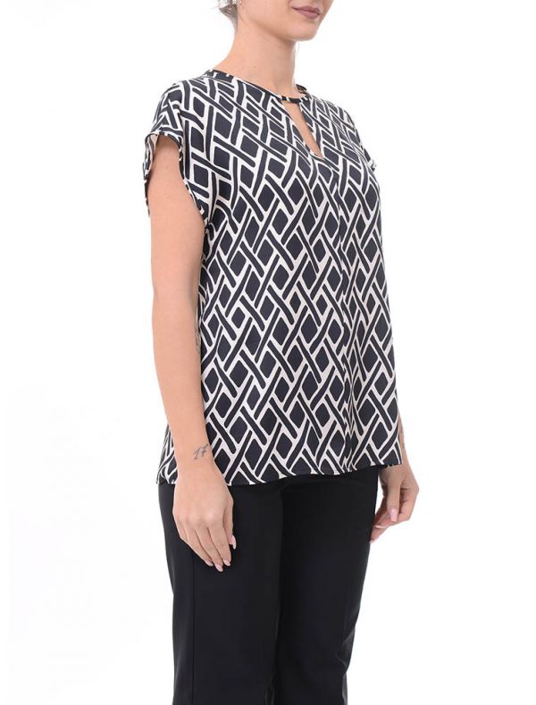Camicia manica corta Pennyblack - nero