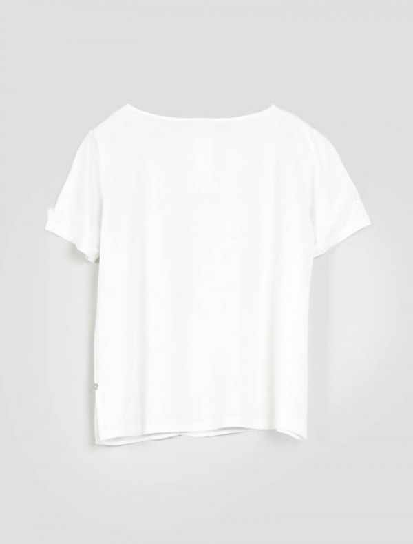 T-shirt manica corta Pennyblack - nero beige