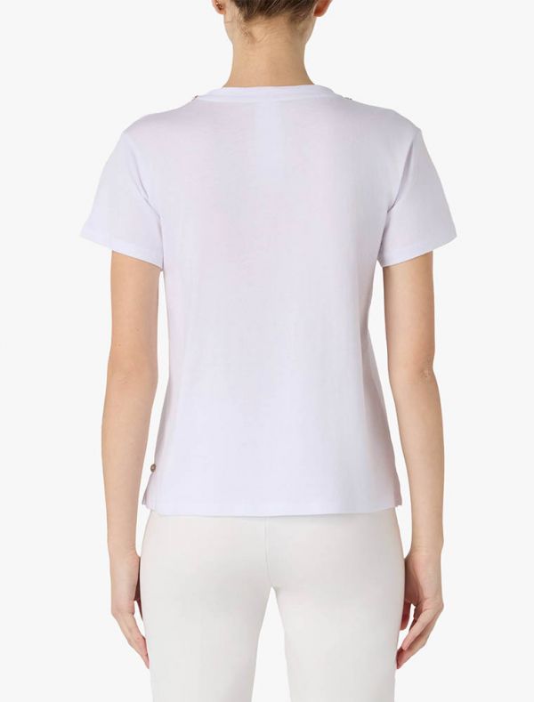 T-shirt manica corta Pennyblack - bianco
