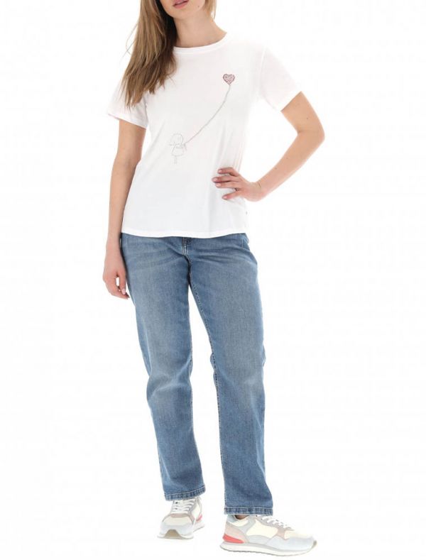 T-shirt manica corta Pennyblack - rosso