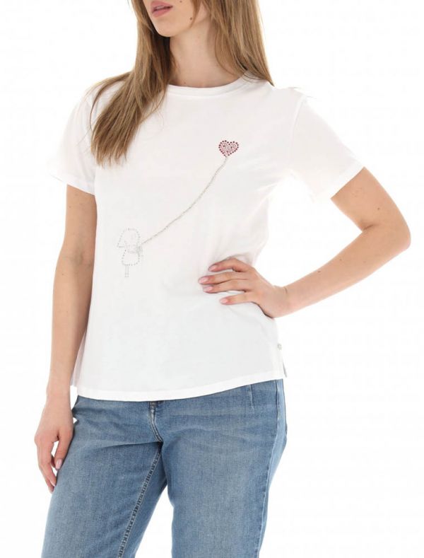 T-shirt manica corta Pennyblack - rosso