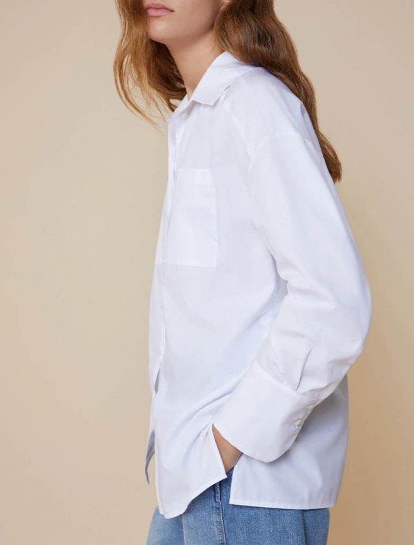 Camicia manica lunga Pennyblack - bianco