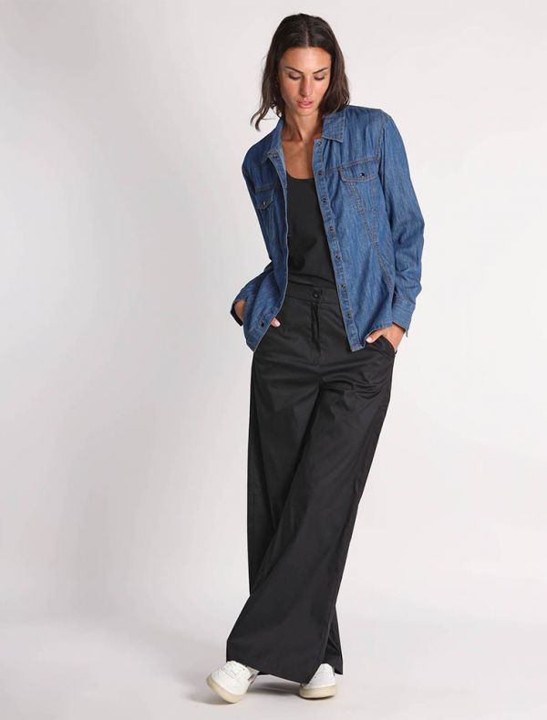 Camicia jeans Pennyblack - blu medio