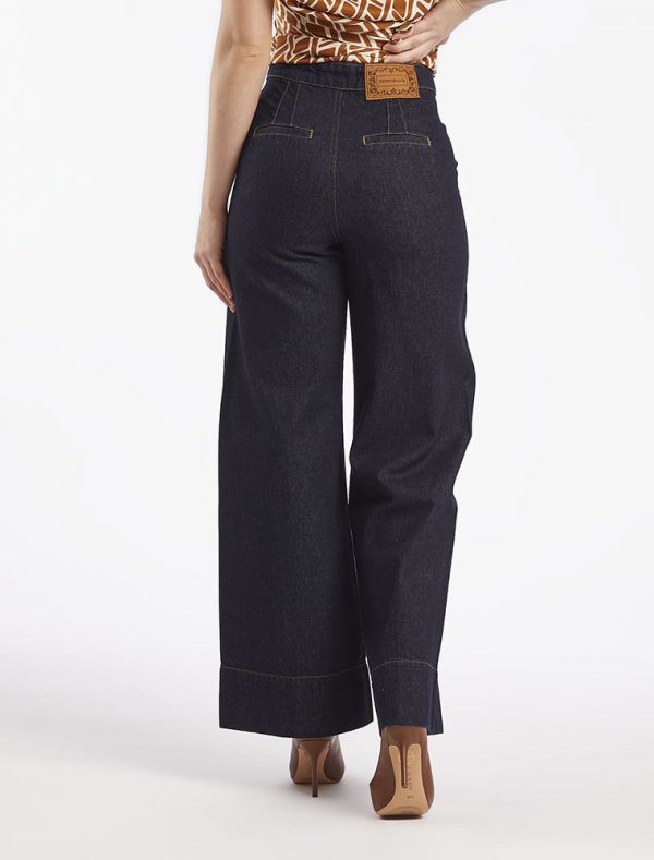 Pantalone jeans Pennyblack - blu scuro