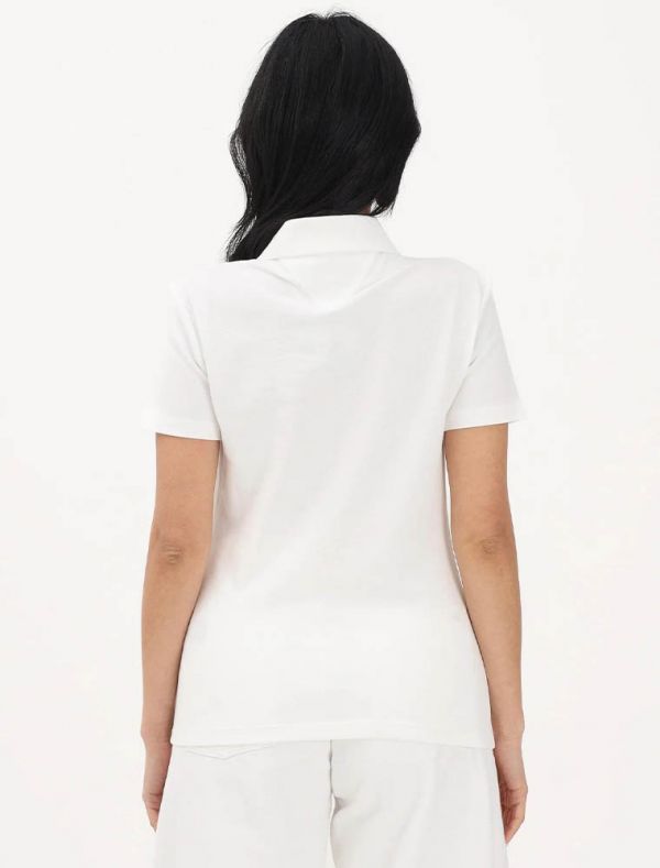 Polo manica corta Tommy Jeans - ecru