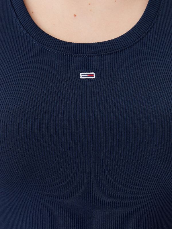 Canotta Tommy Jeans - blu notte