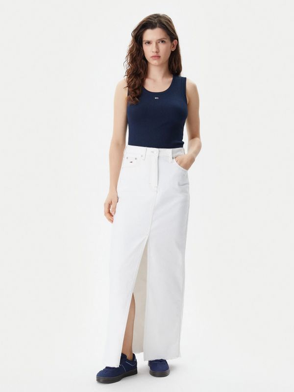 Canotta Tommy Jeans - blu notte
