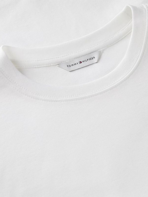 T-shirt manica corta Tommy Hilfiger - bianco