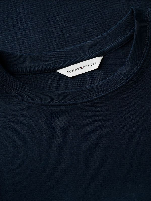 T-shirt manica corta Tommy Hilfiger - blu notte