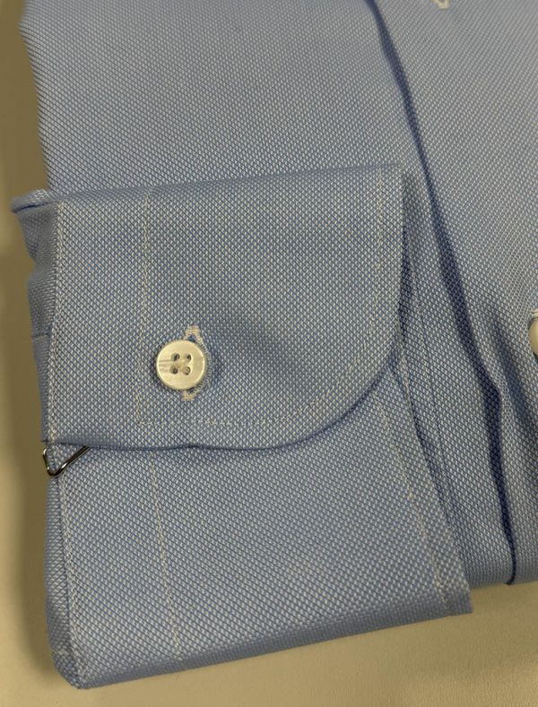 Camicia manica lunga Bottega Artigiana - azzurro