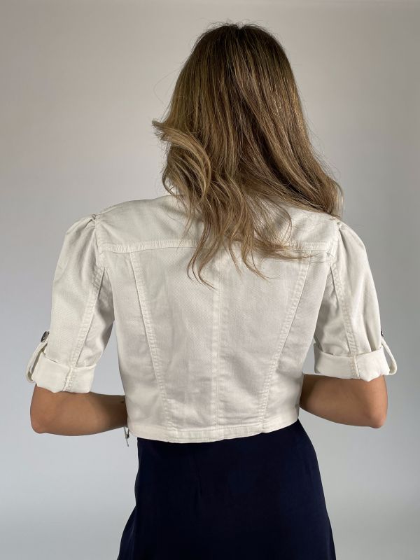 Giubbino in jeans Kocca - bianco
