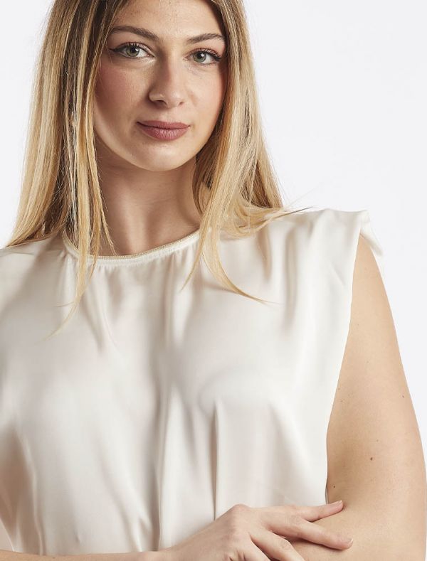 Camicia manica corta Kocca - bianco