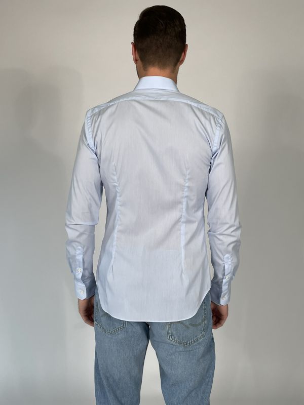 Camicia manica lunga Xacus - azzurro