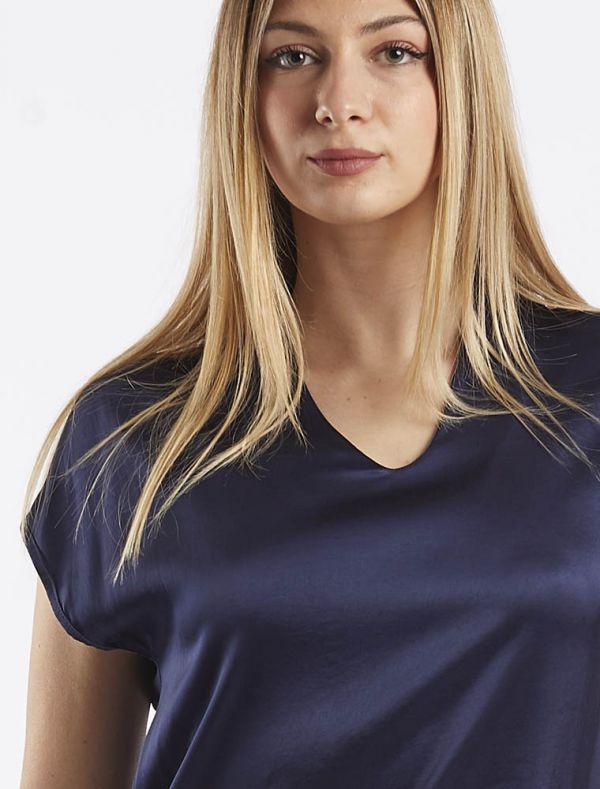Camicia manica corta Kocca - blu