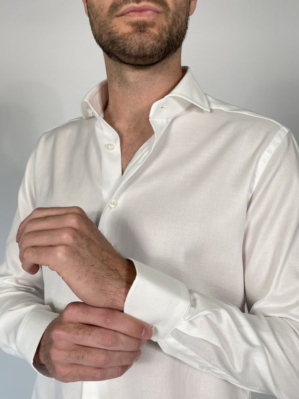 Camicia manica lunga Xacus - bianco