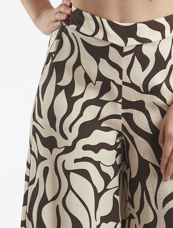 Pantalone Kocca - avorio marrone